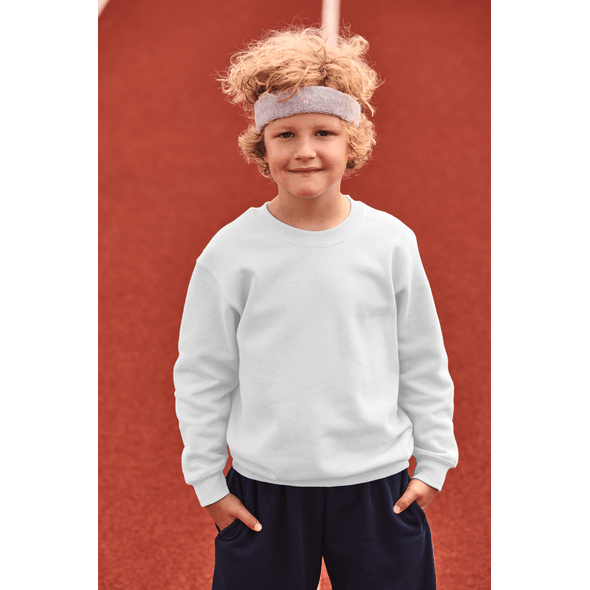 Fruit Of The Loom | Classic kids sweatshirt with straight sleeves (62-041-0)